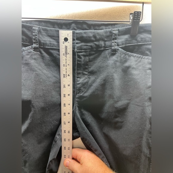 Old Navy Pixie Cropped Black Dress Pants Womens 10 Stretch Work Casual 2330 - Picture 5 of 9